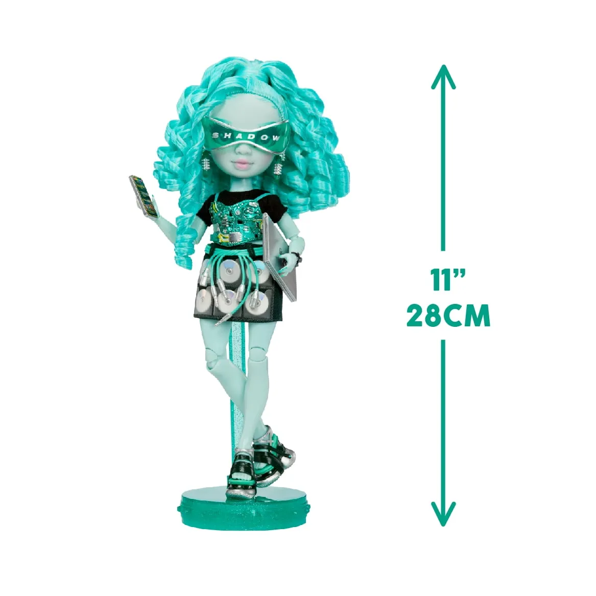 Rainbow High Shadow High Berrie Blue Fashion Doll, Collectible Outfit & 10  Play Accessories Kids Gift 4-12