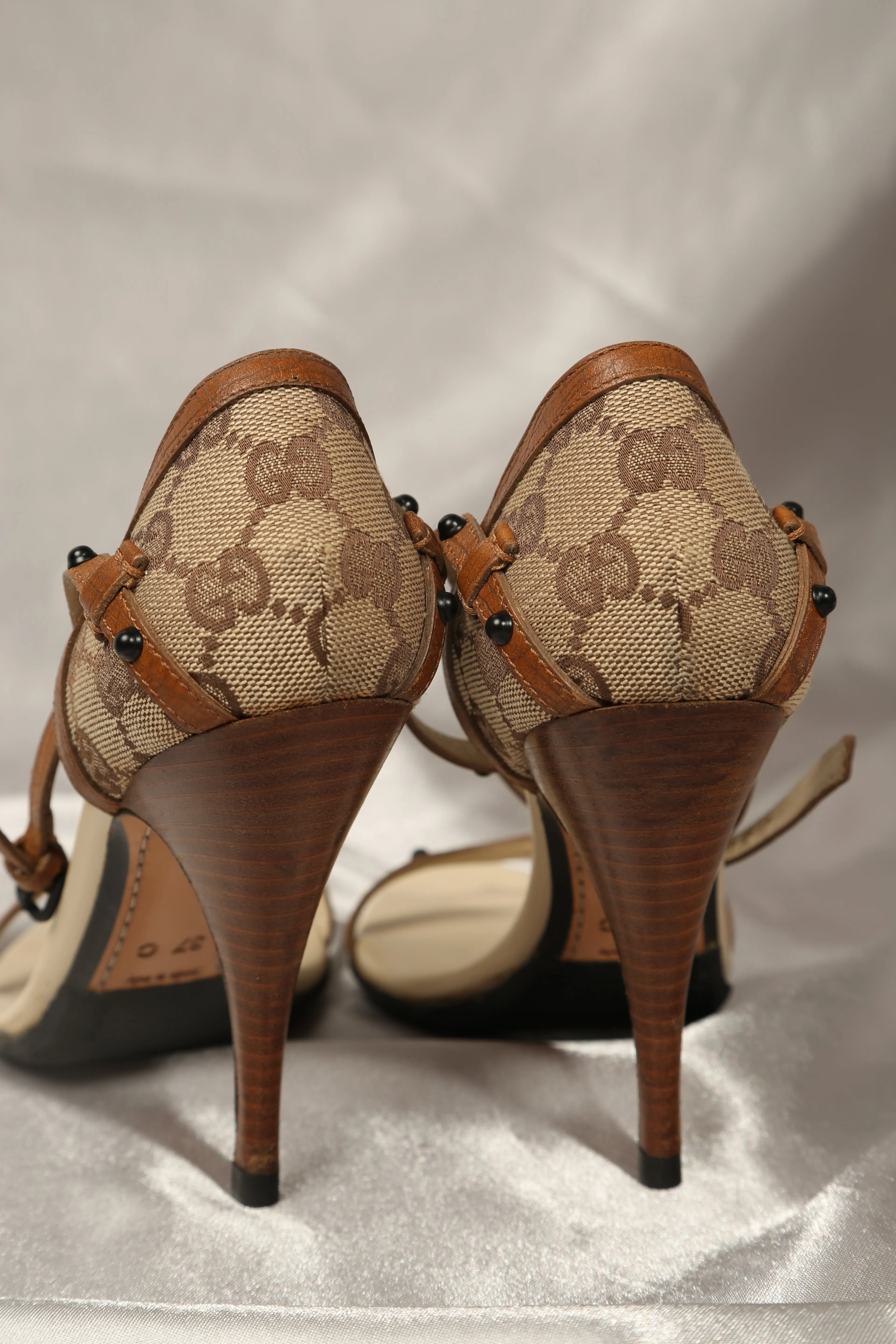 Rare GUCCI Monogram Sandals