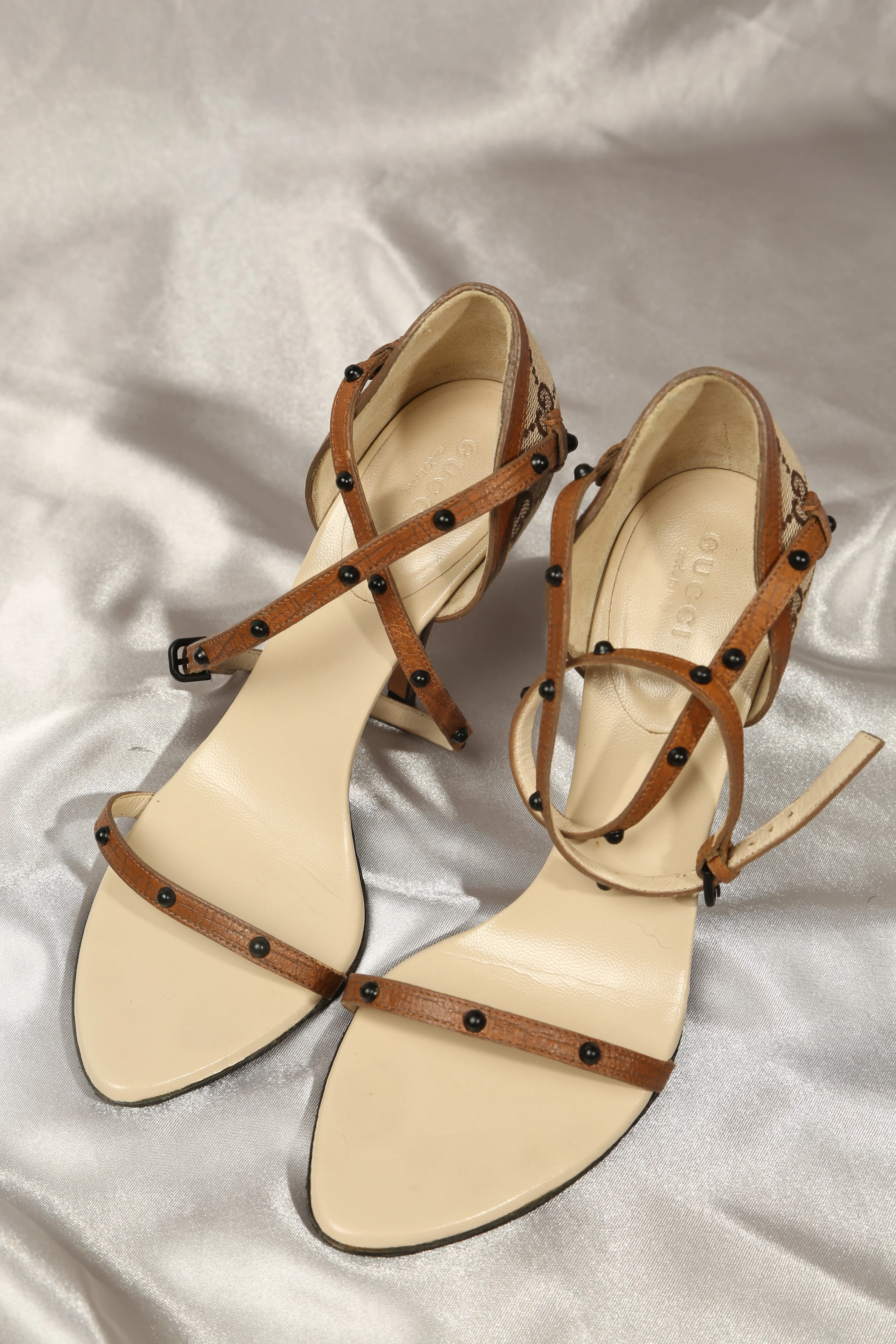 Rare GUCCI Monogram Sandals