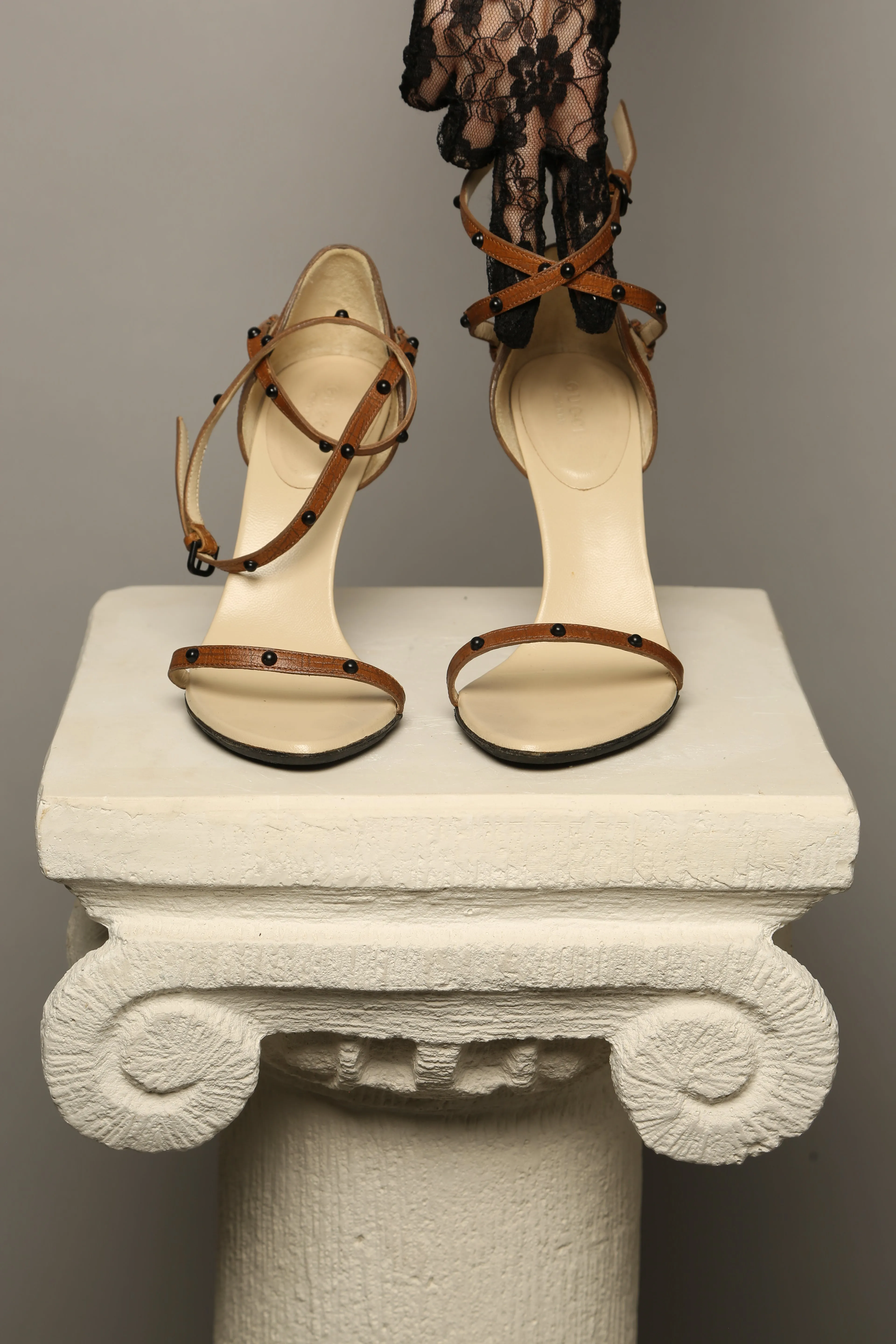 Rare GUCCI Monogram Sandals