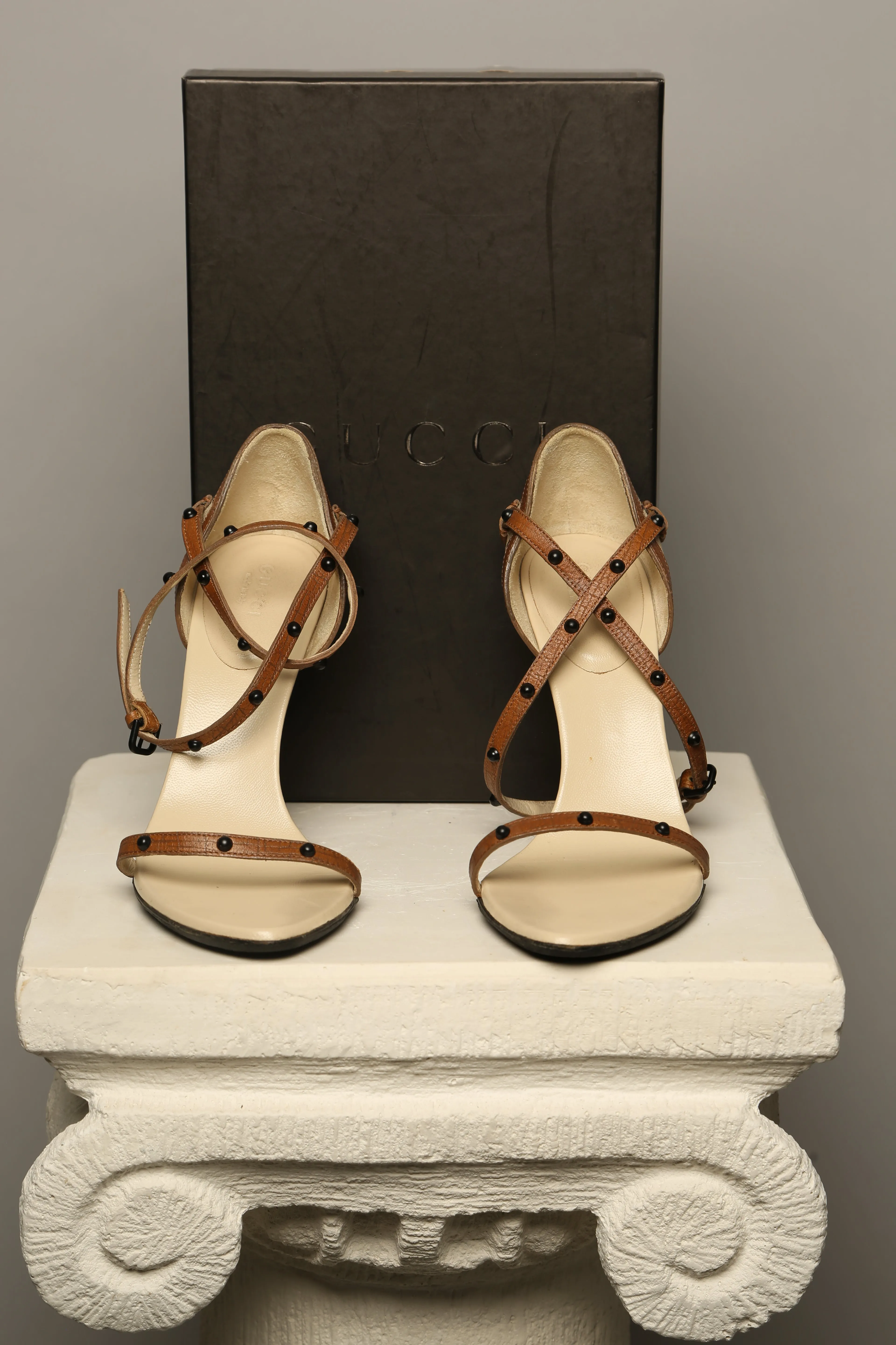 Rare GUCCI Monogram Sandals