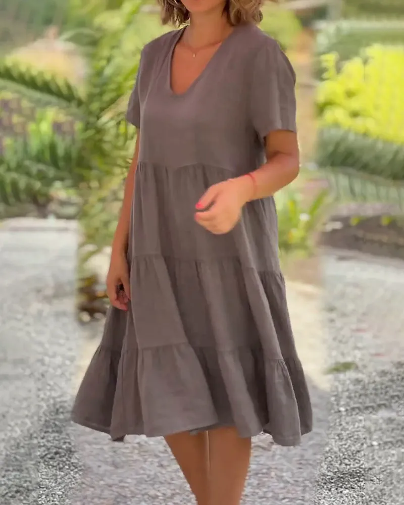 Reverie™ Cotton & Linen Dress