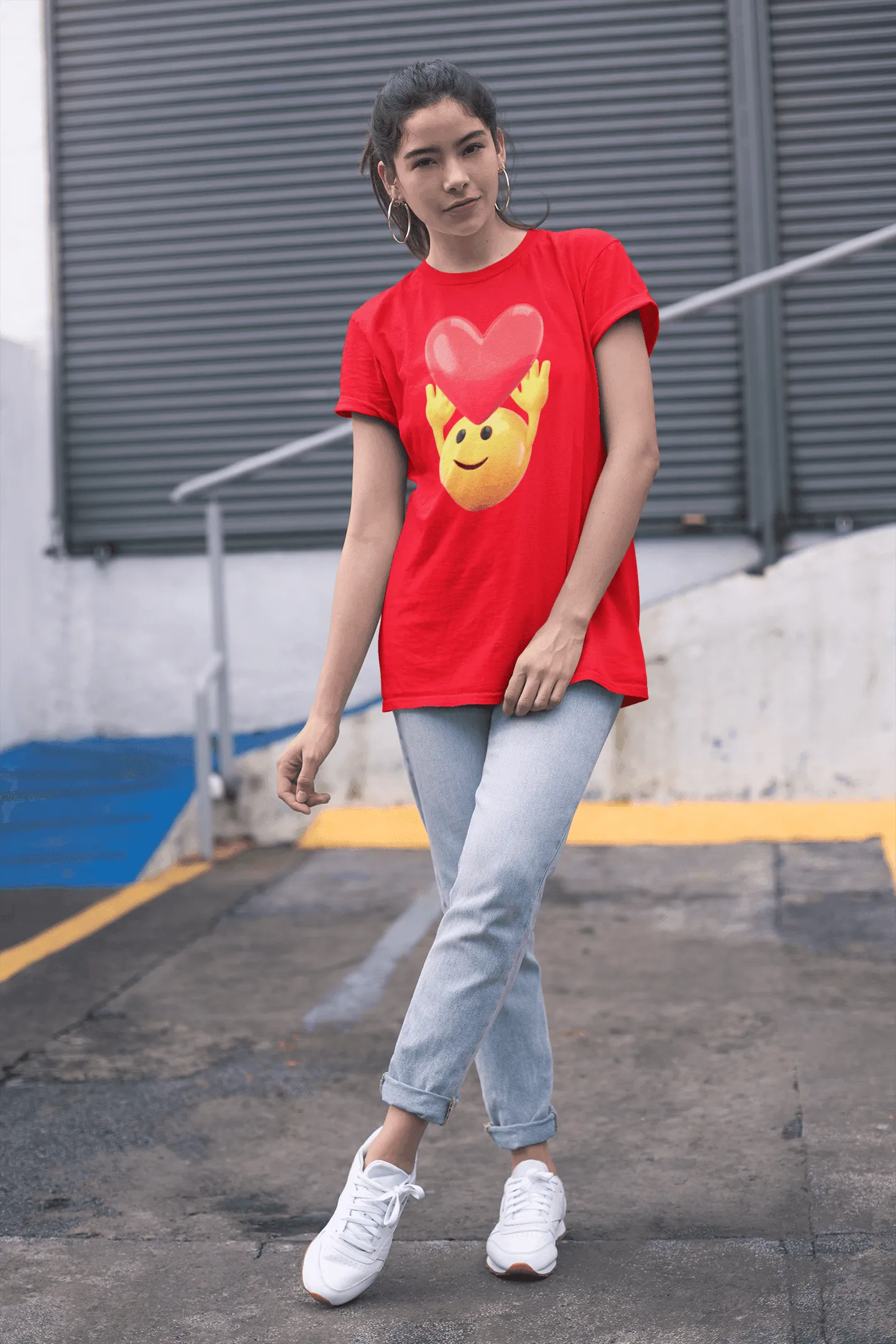 Romantic Love Emoji Tee