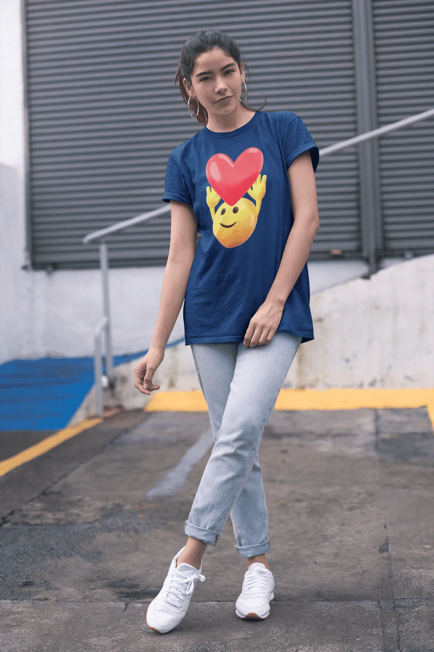 Romantic Love Emoji Tee
