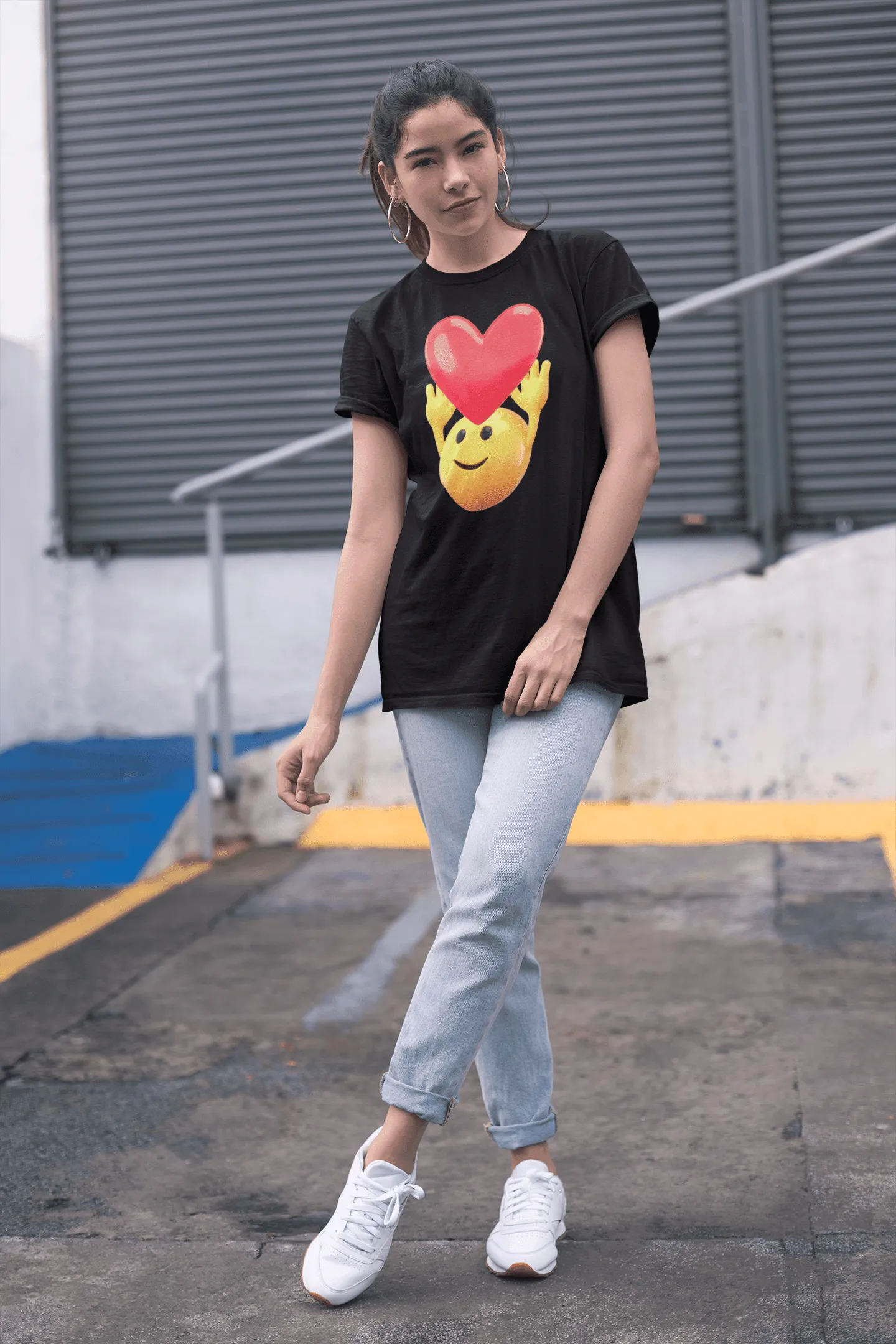 Romantic Love Emoji Tee