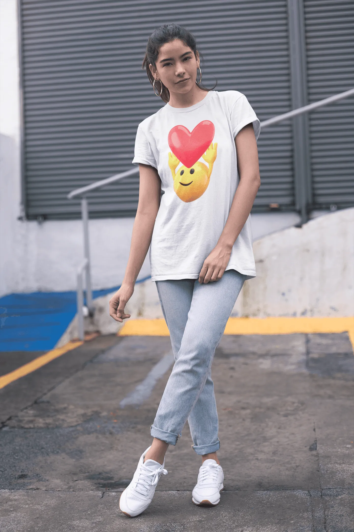 Romantic Love Emoji Tee