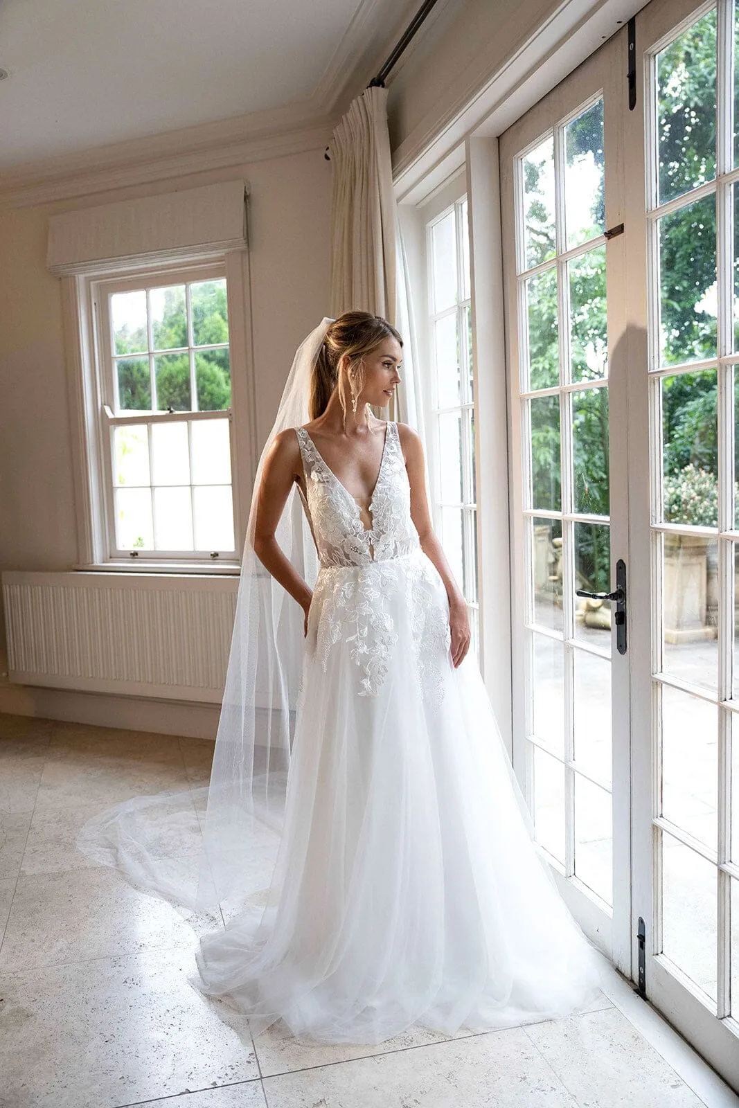 ROSALIE Gown in Ivory