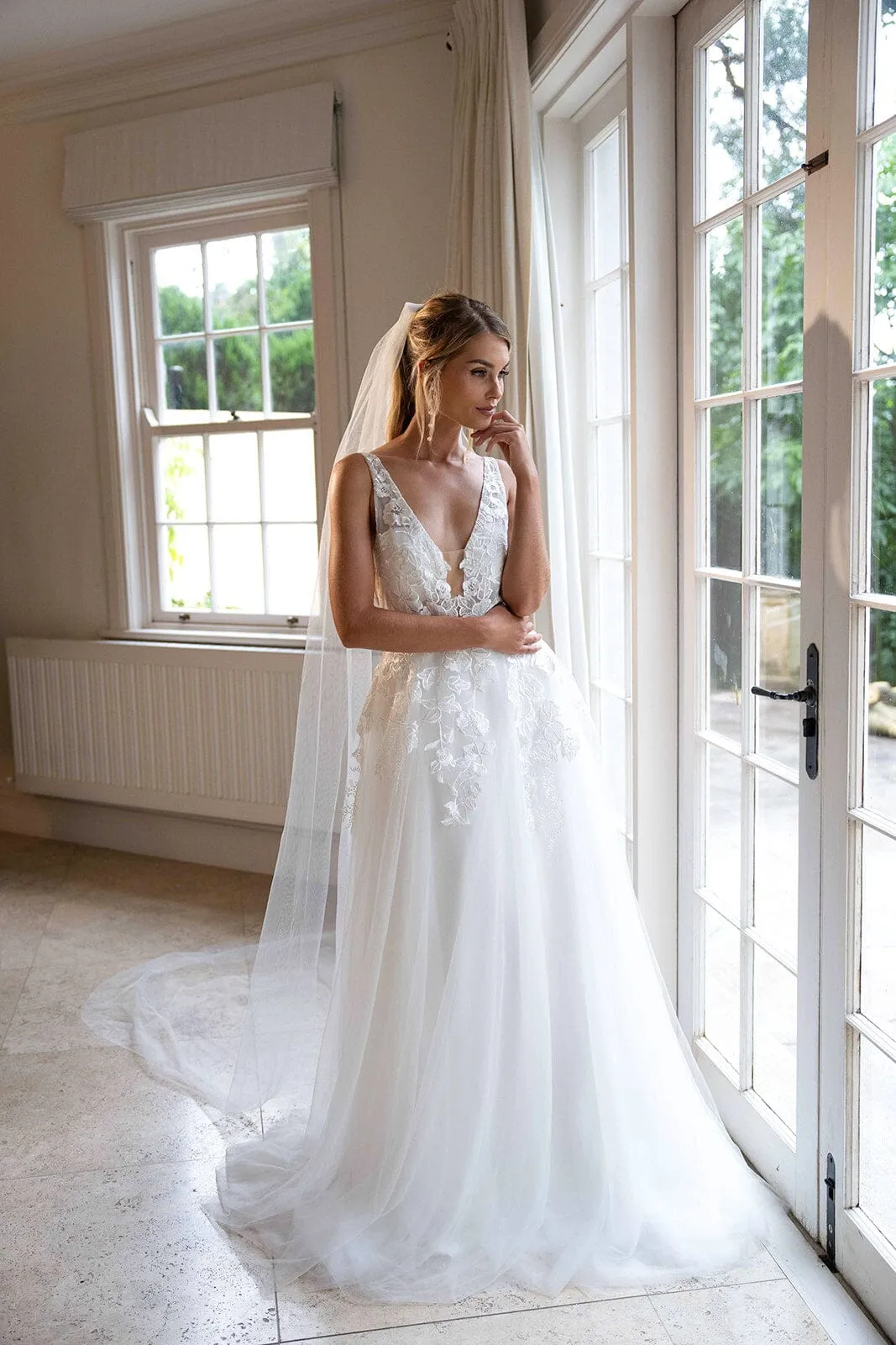 ROSALIE Gown in Ivory