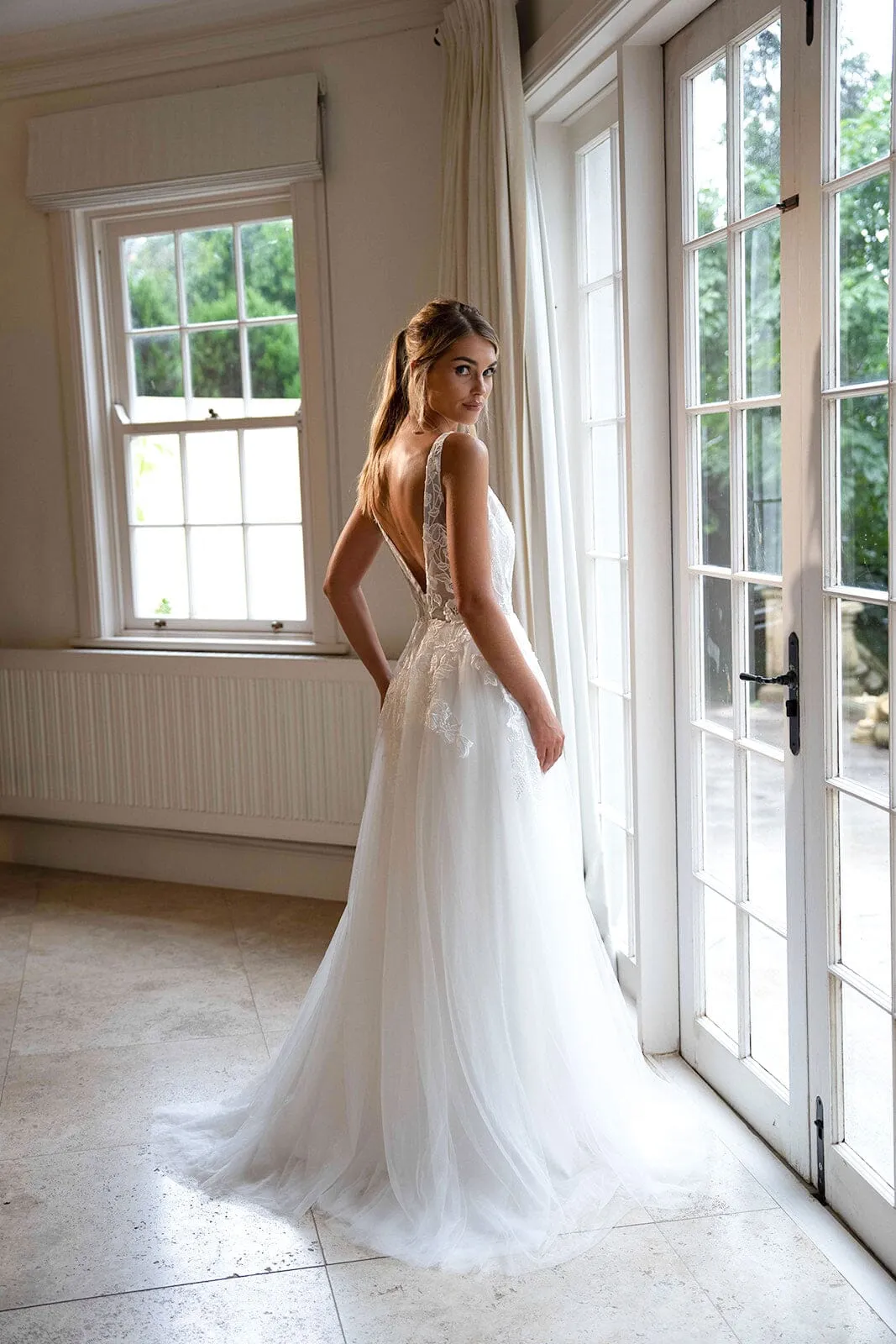 ROSALIE Gown in Ivory