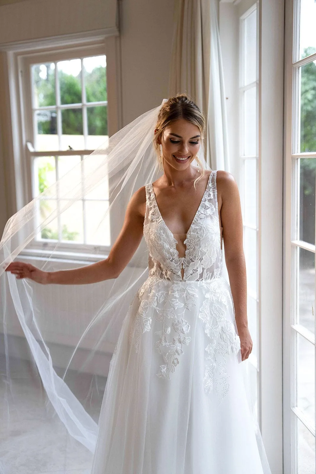 ROSALIE Gown in Ivory