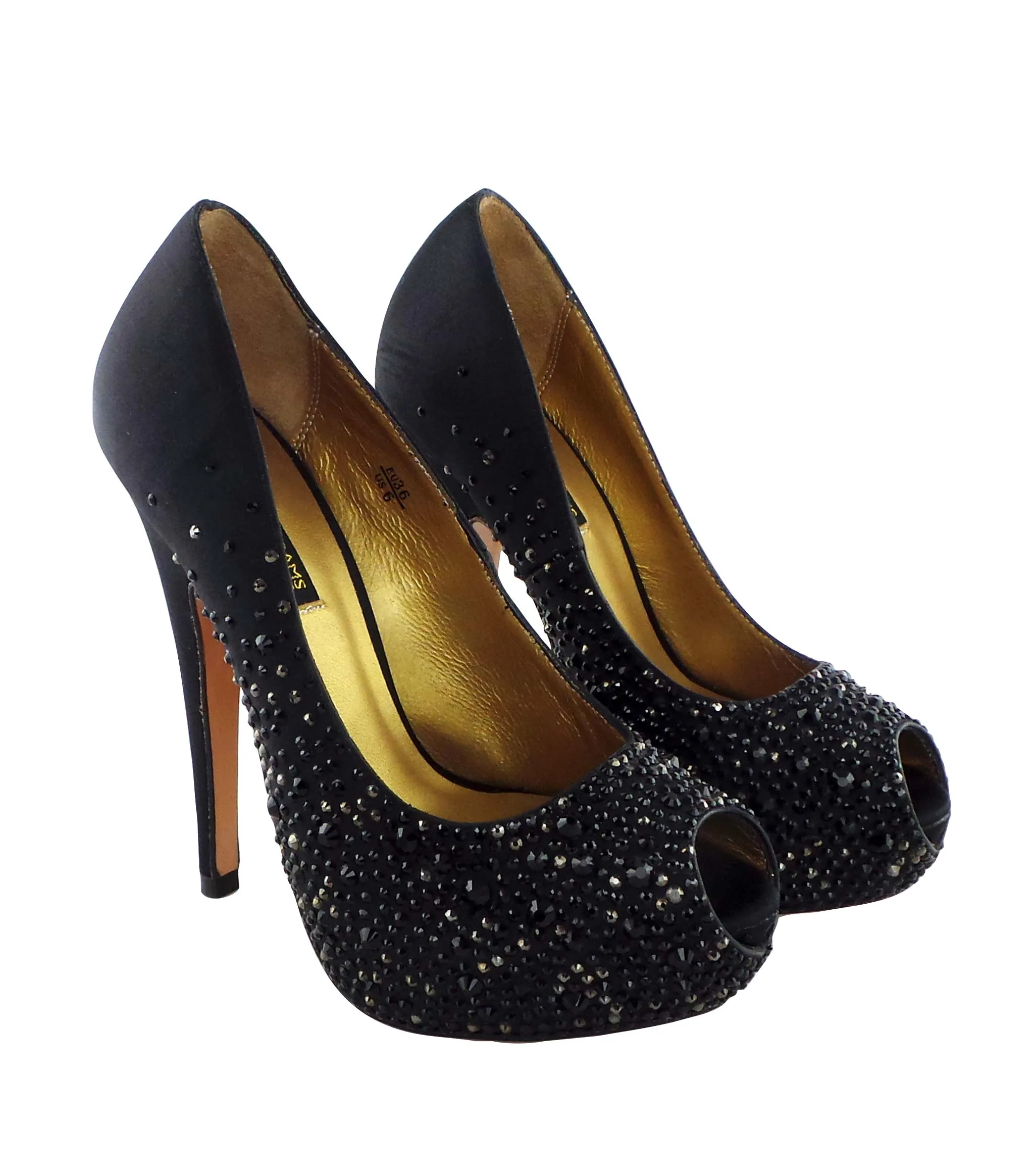 Salvador Peep Toe Platforms