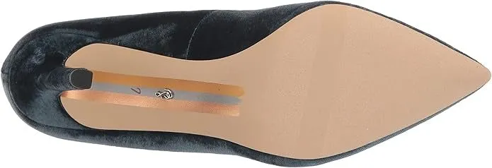 Sam Edelman Hazel Washed Teal Stiletto Heeled Dress Shoes Pointed Toe Pumps