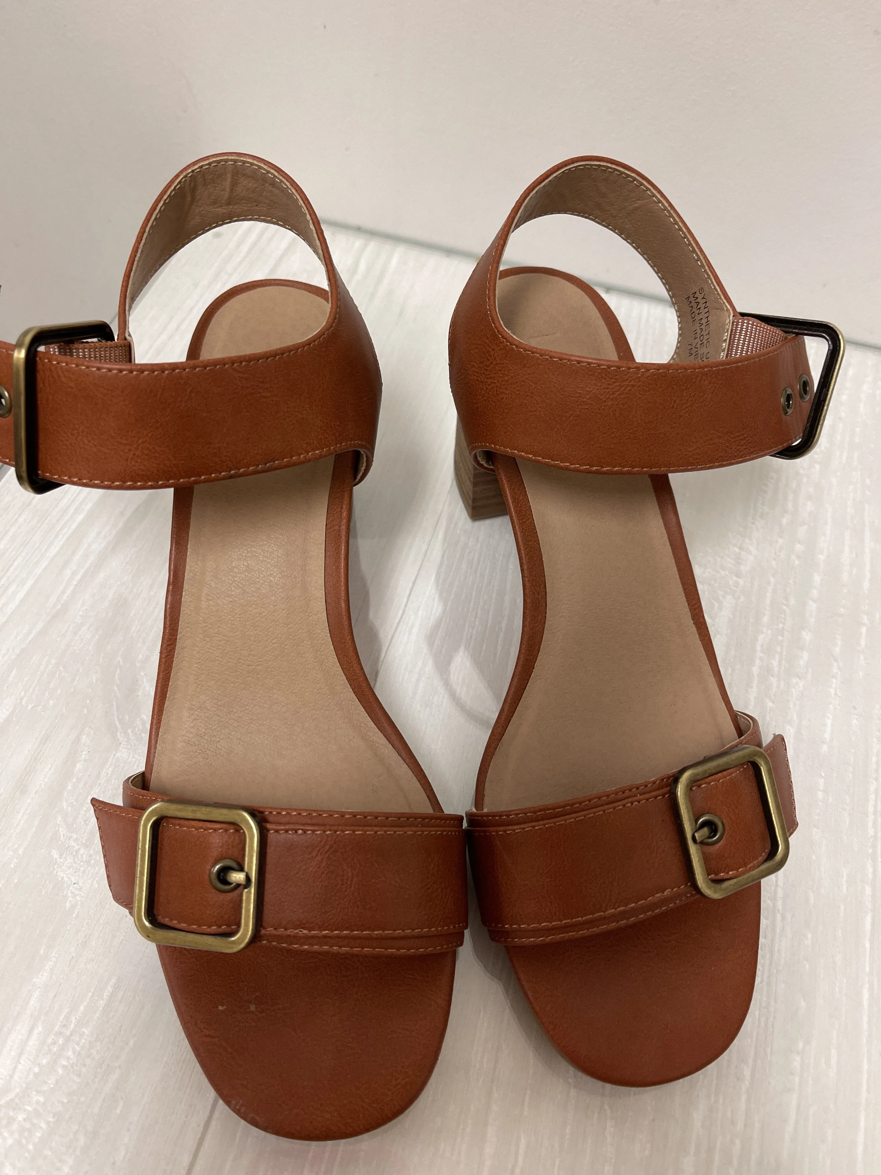 Sandals Heels Block By Loft  Size: 7