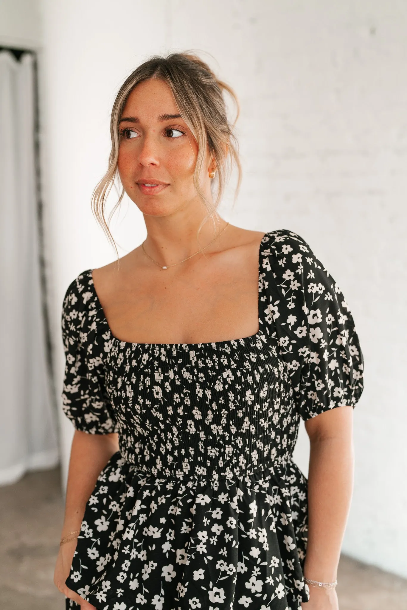 Second Glance Tiered Maxi Dress