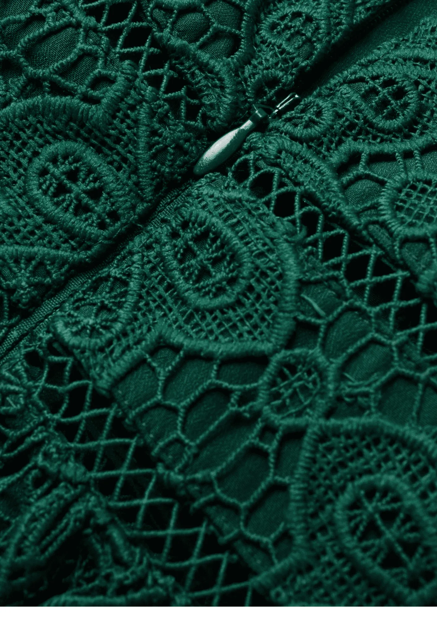 SELF-PORTRAIT - Embroidered V-neck Dress
