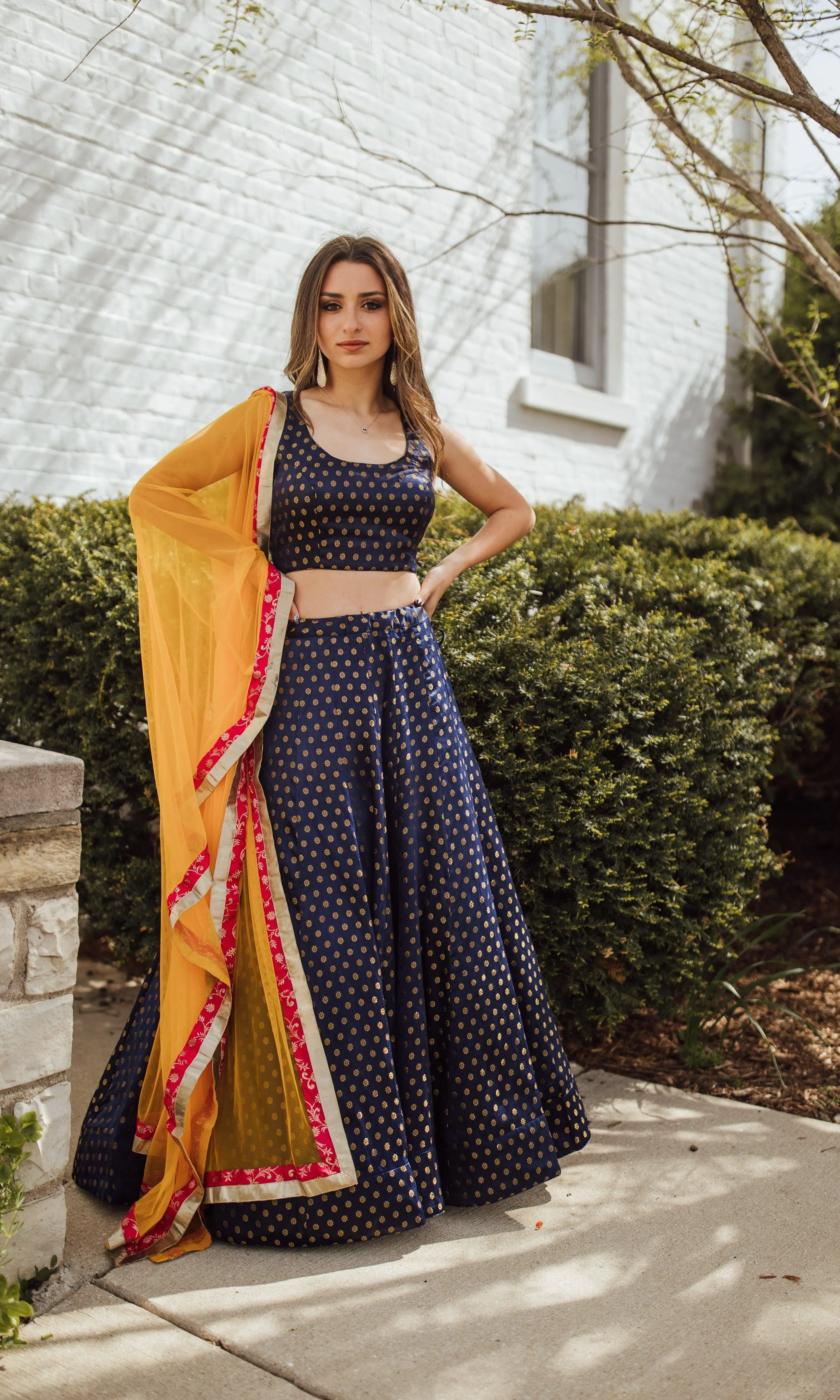 Sharara Lehenga Choli Set