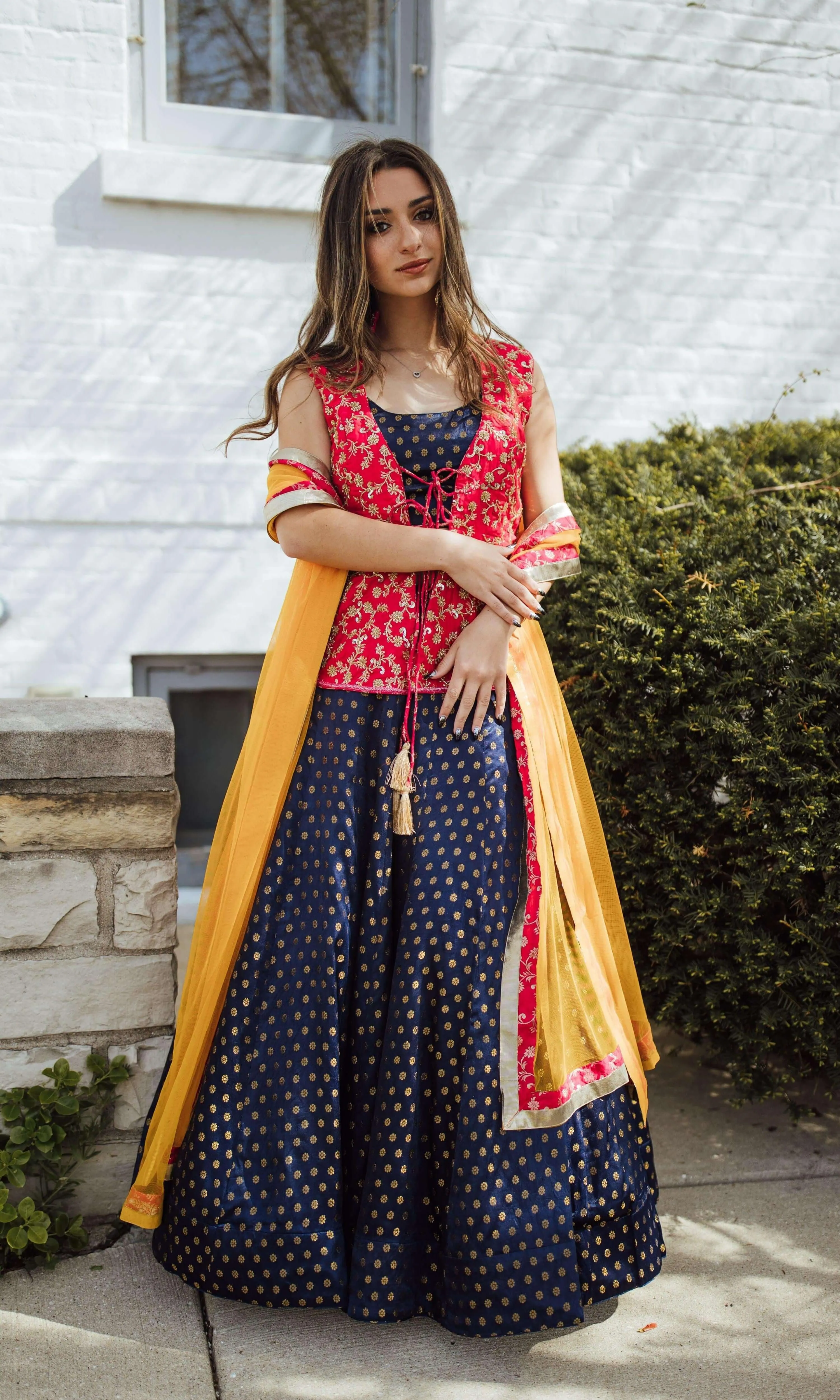 Sharara Lehenga Choli Set