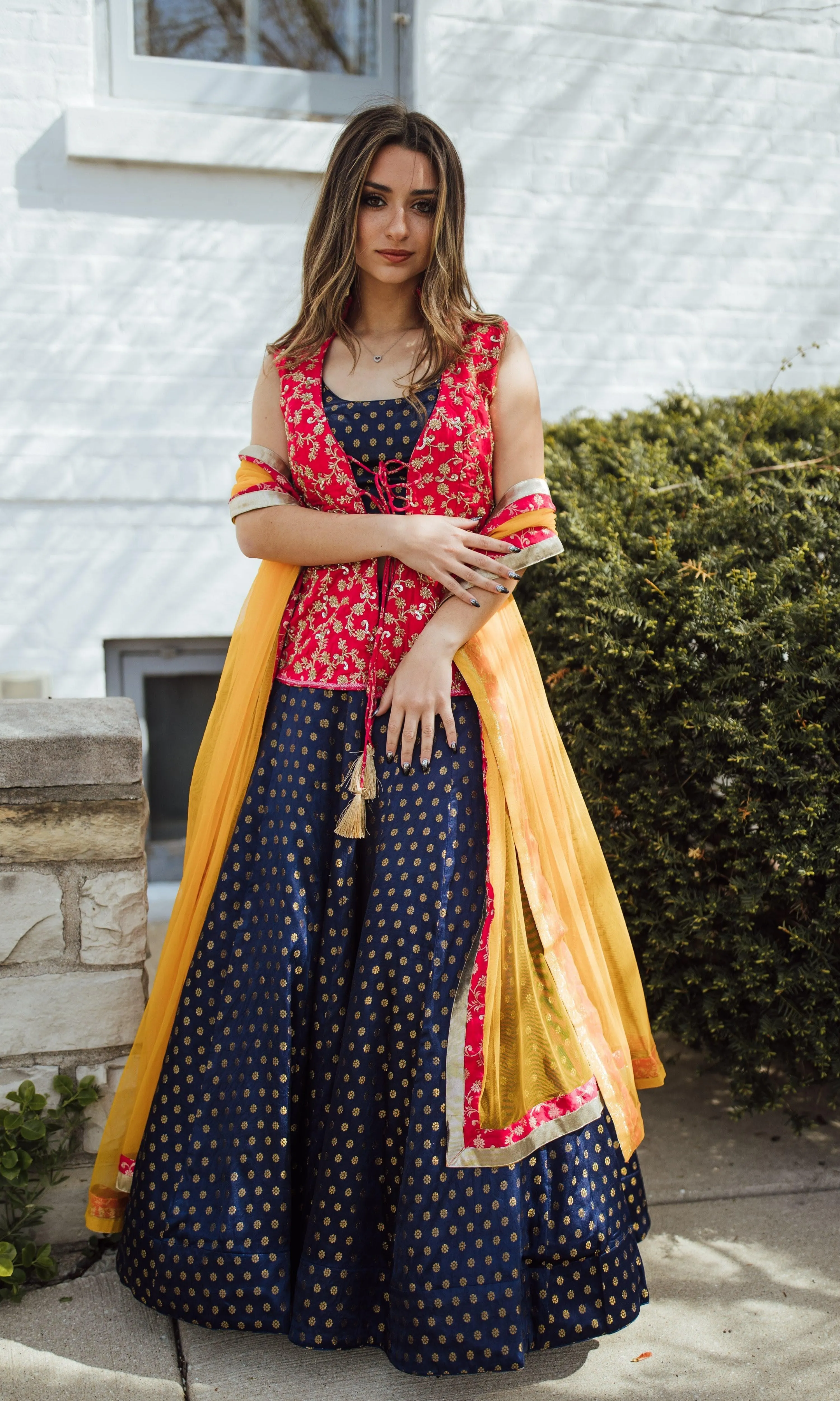 Sharara Lehenga Choli Set