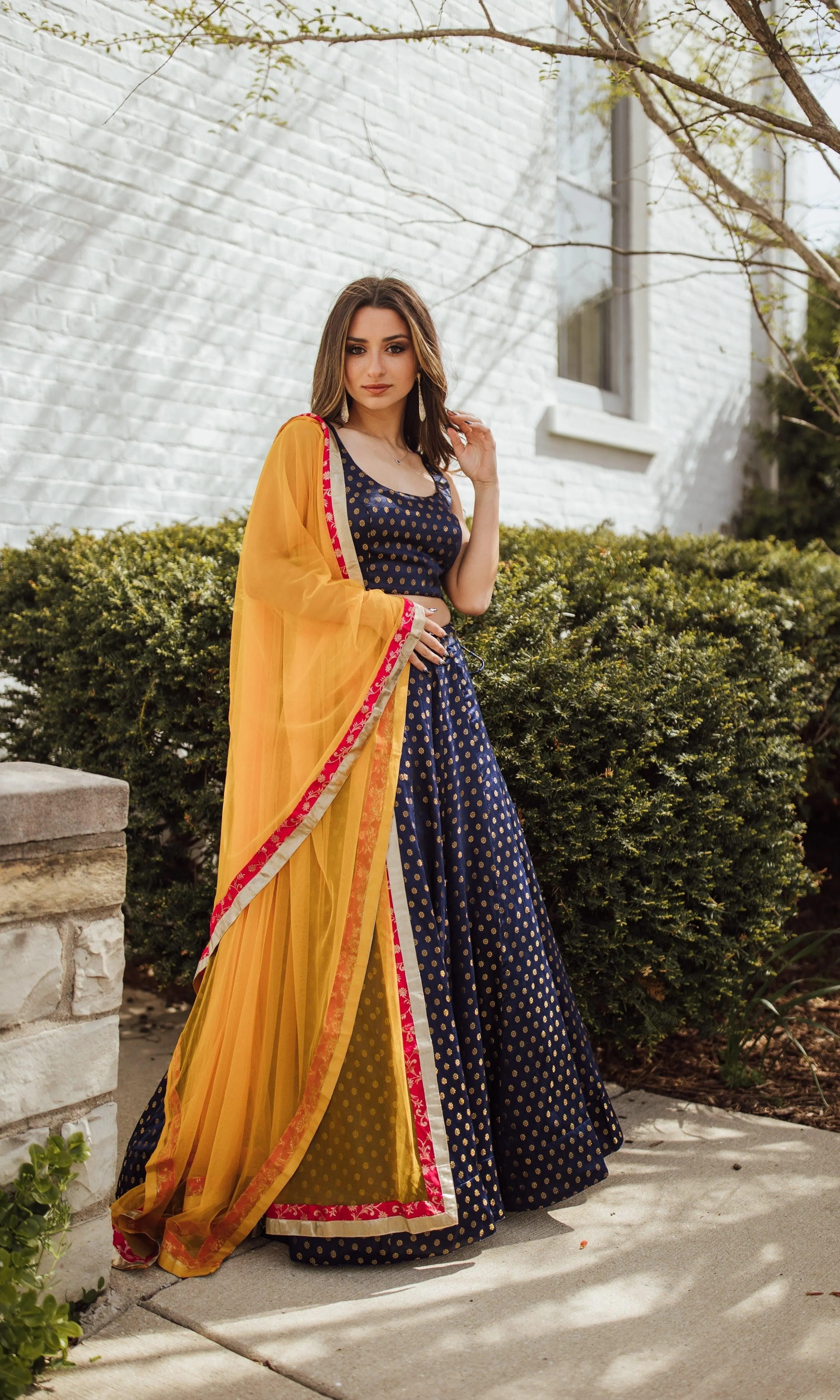 Sharara Lehenga Choli Set