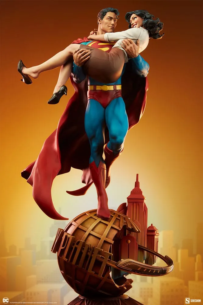SIDESHOW - Dc Comics - Diorama Superman & Lois Lane