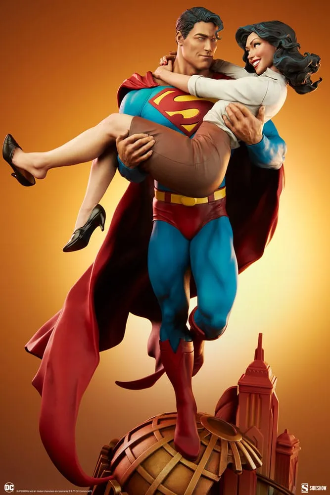 SIDESHOW - Dc Comics - Diorama Superman & Lois Lane