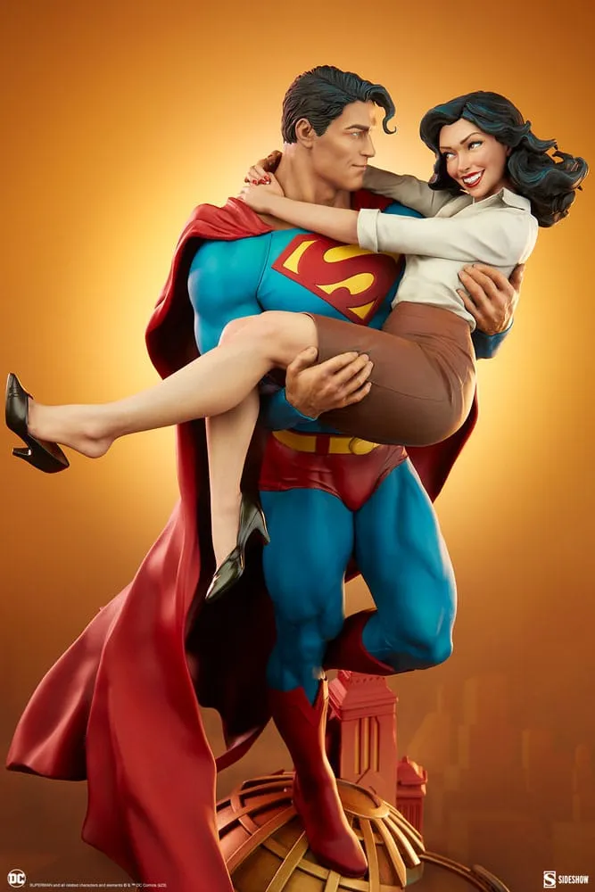 SIDESHOW - Dc Comics - Diorama Superman & Lois Lane