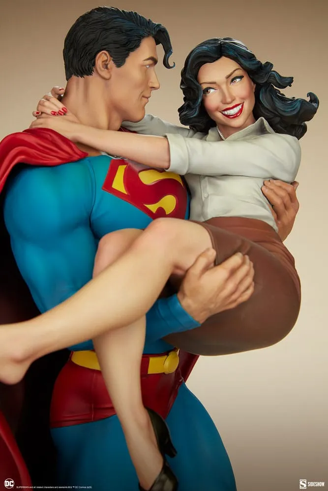 SIDESHOW - Dc Comics - Diorama Superman & Lois Lane