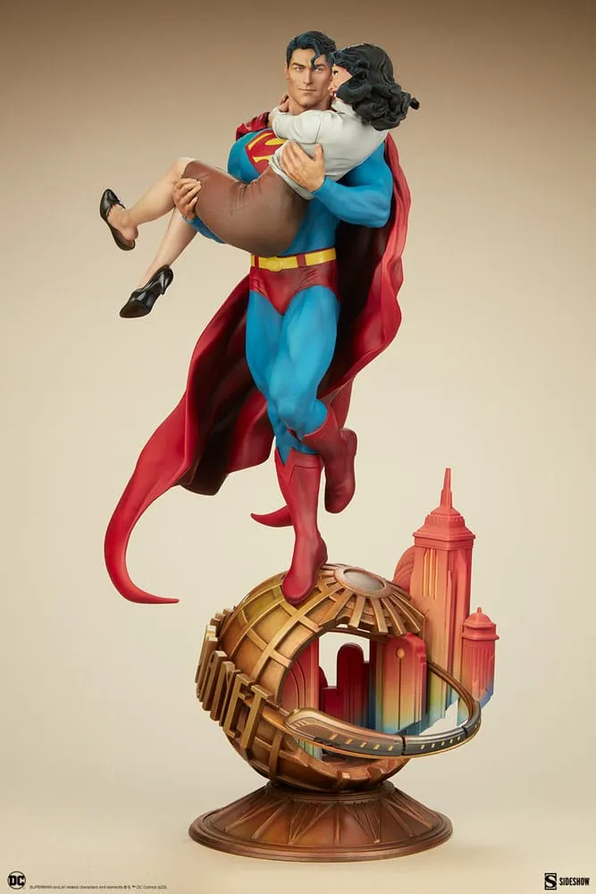 SIDESHOW - Dc Comics - Diorama Superman & Lois Lane
