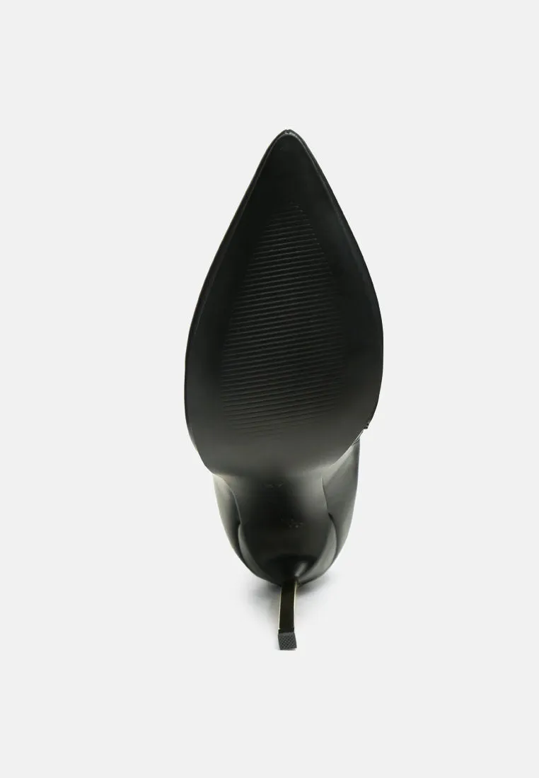 Siren Shine Stiletto Boots