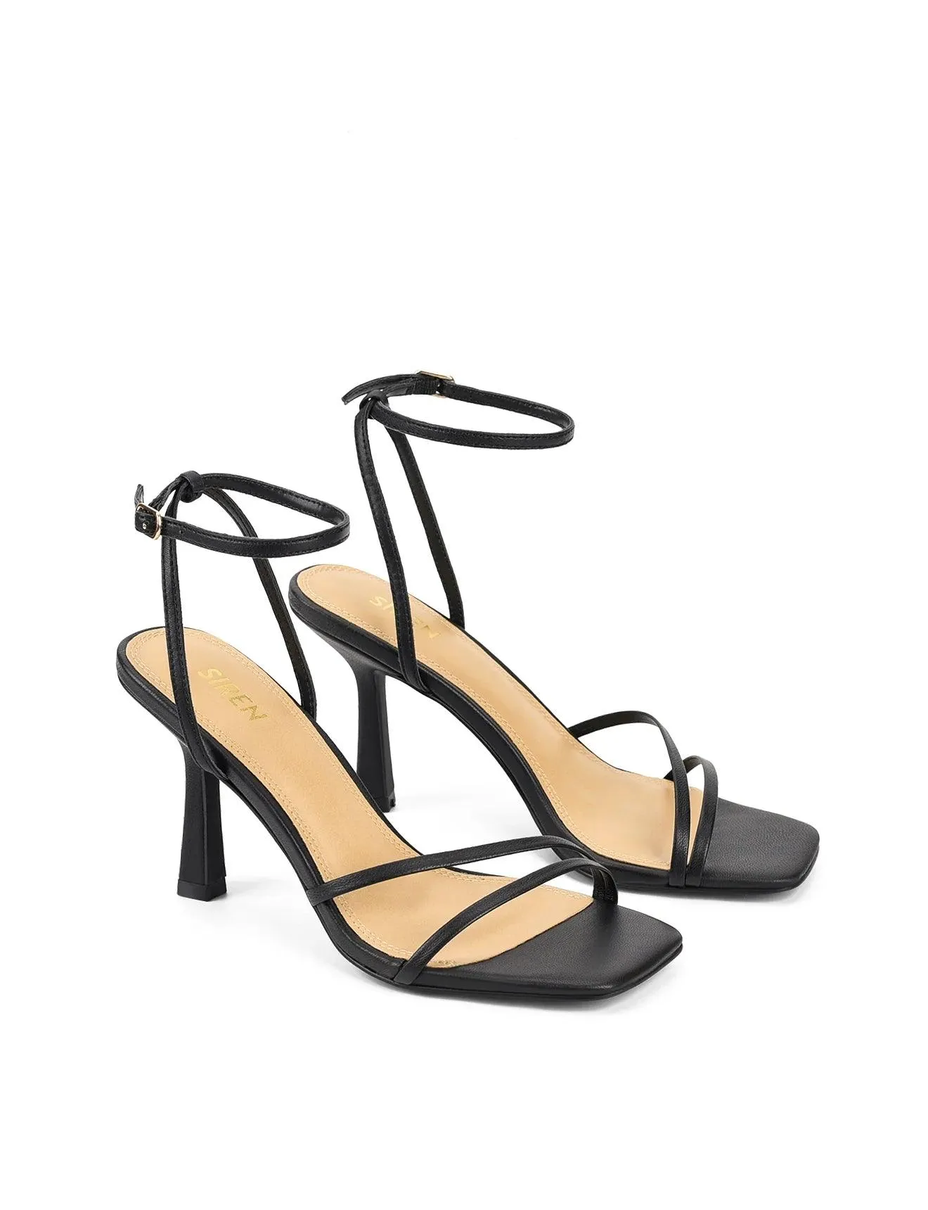 SIREN SPRINKLE STRAPPY HEELS