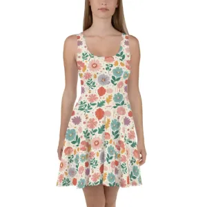 Sizzling Sleeveless Skater Dress
