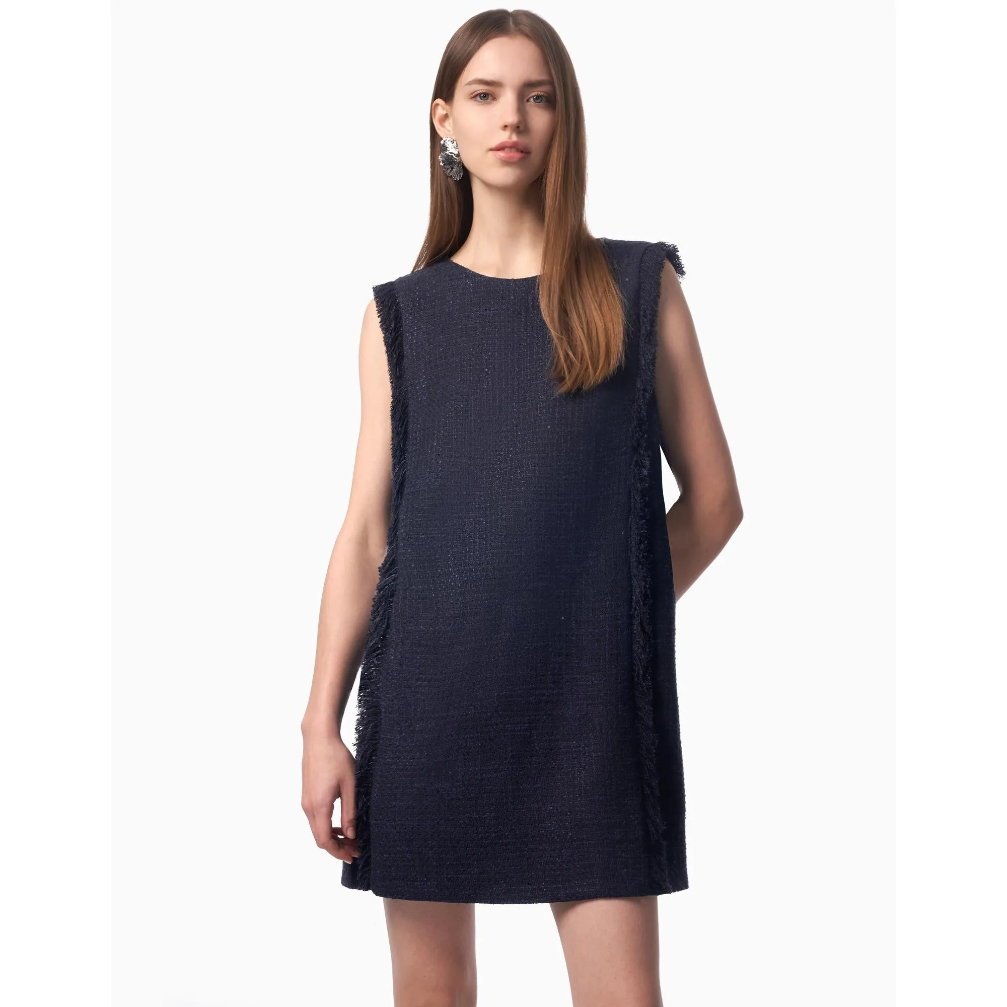 Sleeveless Dress - Navy