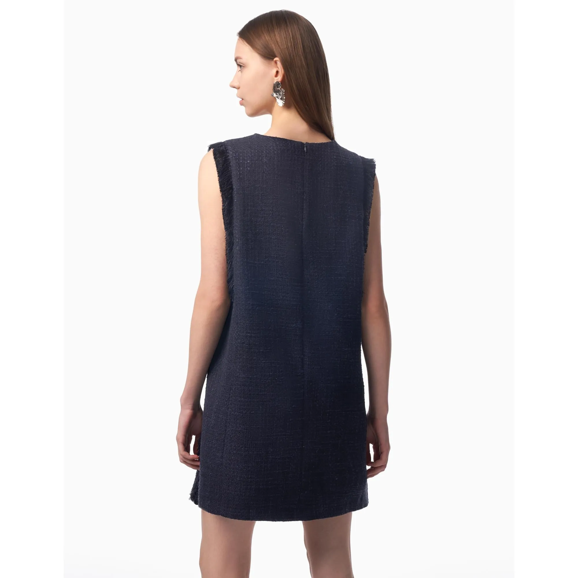 Sleeveless Dress - Navy