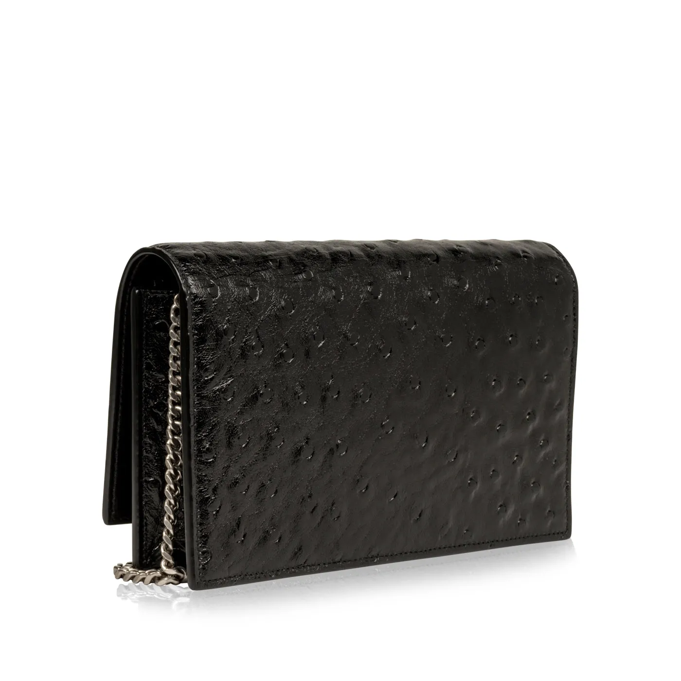 Small Kate Tassel Bag - Faux Ostrich
