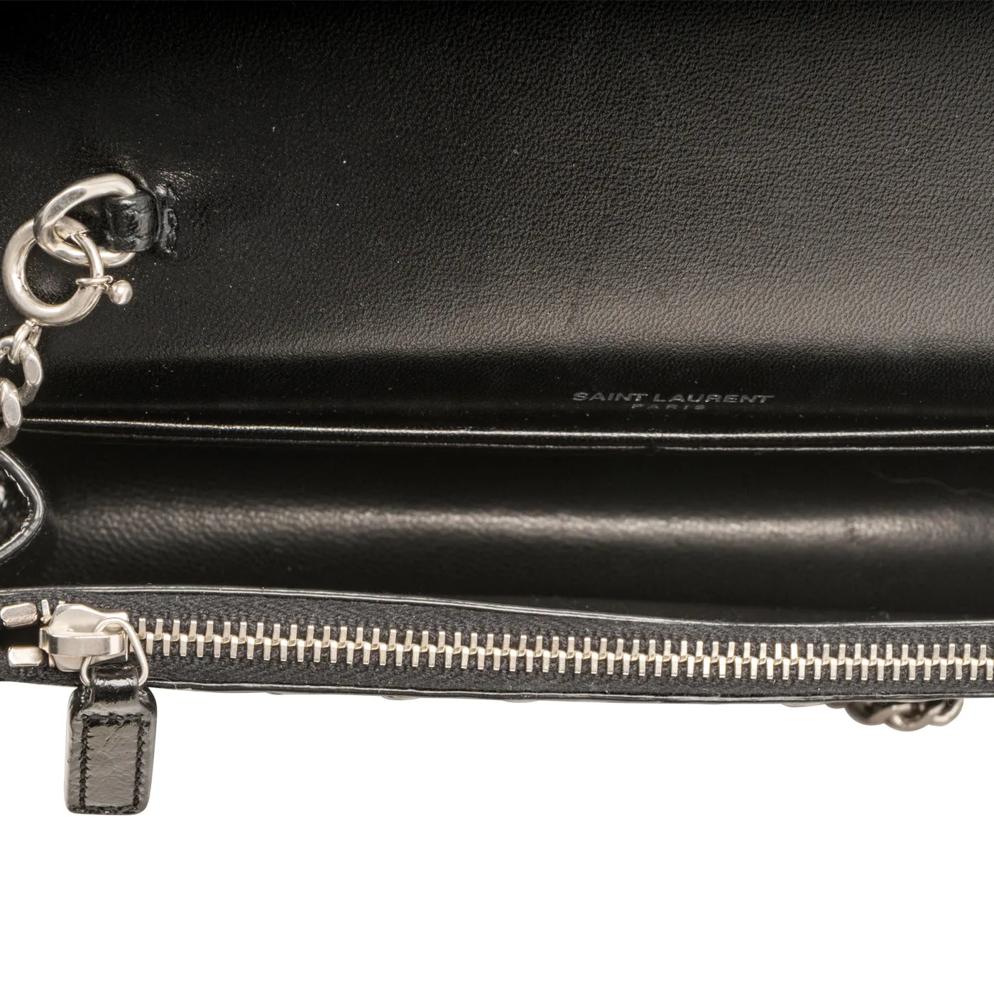 Small Kate Tassel Bag - Faux Ostrich