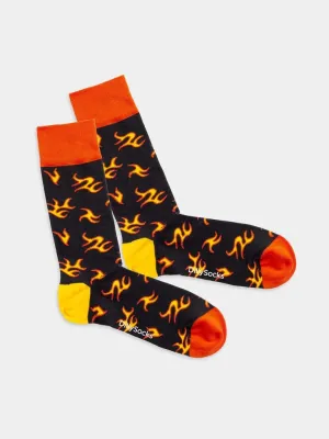 socks - tribal fire
