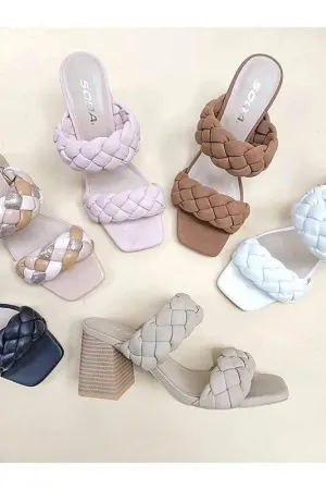 Soda Buggy-High Heels Mules