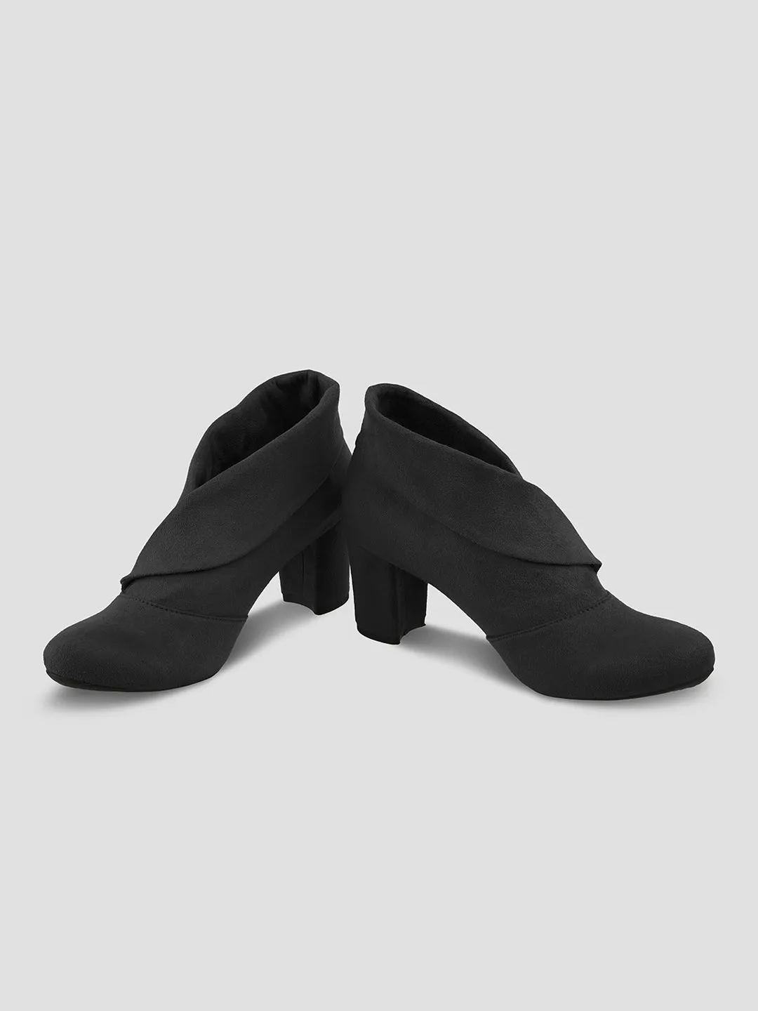 Solid Heeled Boots