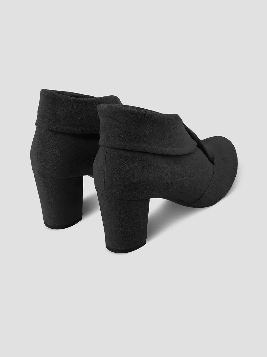 Solid Heeled Boots