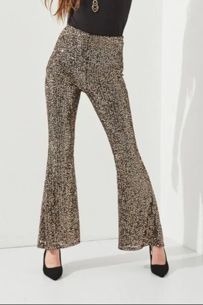 Sparkly High Waisted Sequin Pants