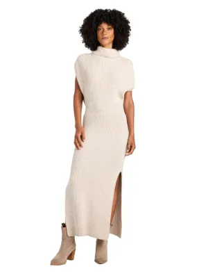 Splendid Marigold Sweater Dress - Wheat Heather