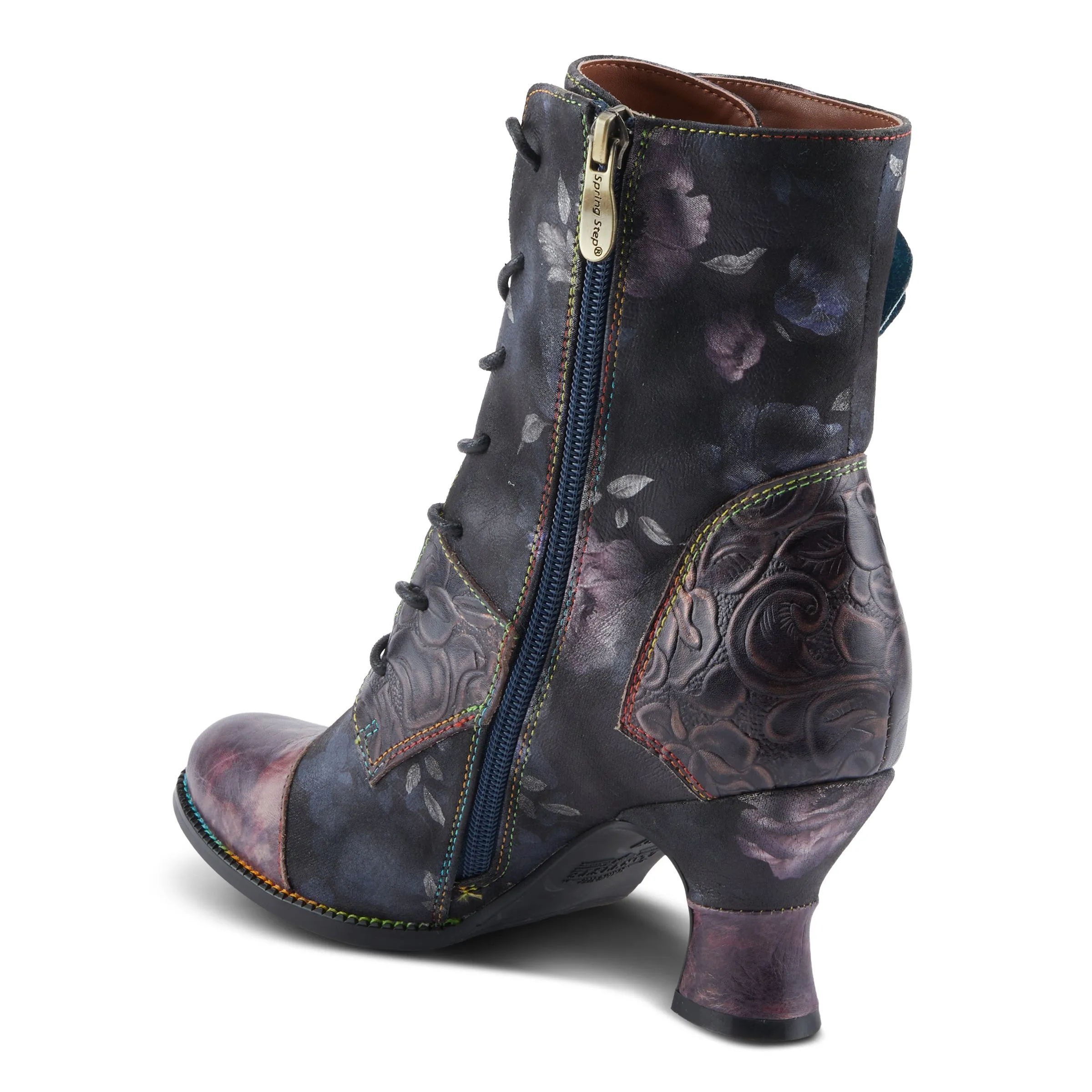 Spring Step Shoes L'Artiste Roselia Stunin Women's Floral Booties