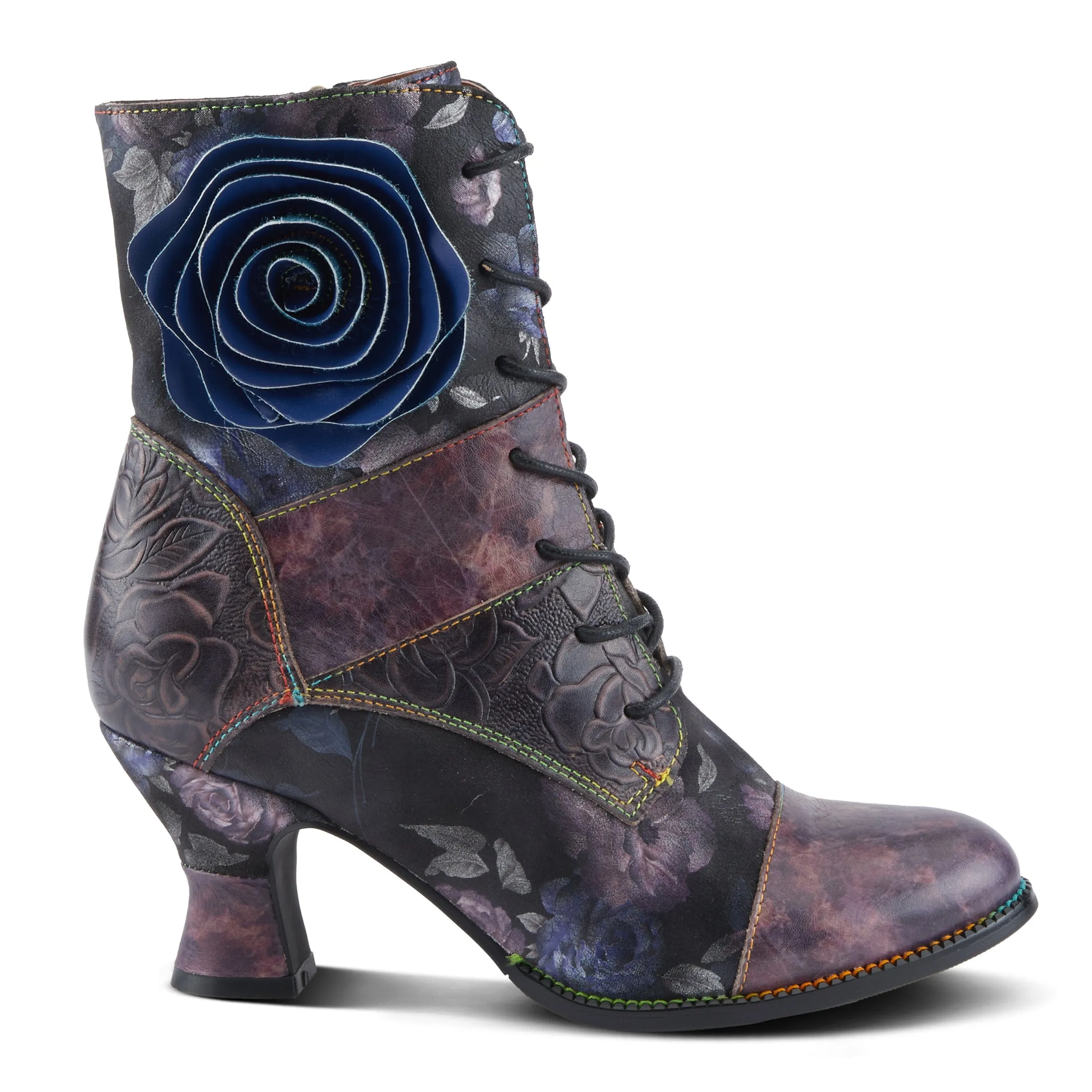 Spring Step Shoes L'Artiste Roselia Stunin Women's Floral Booties