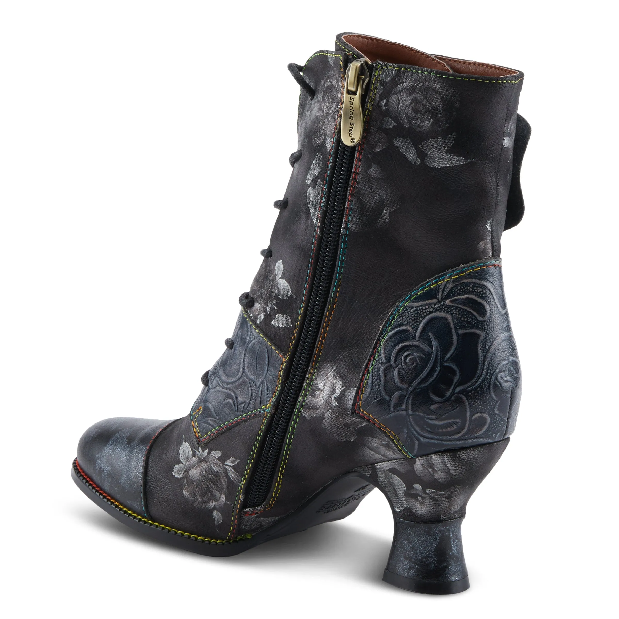 Spring Step Shoes L'Artiste Roselia Stunin Women's Floral Booties