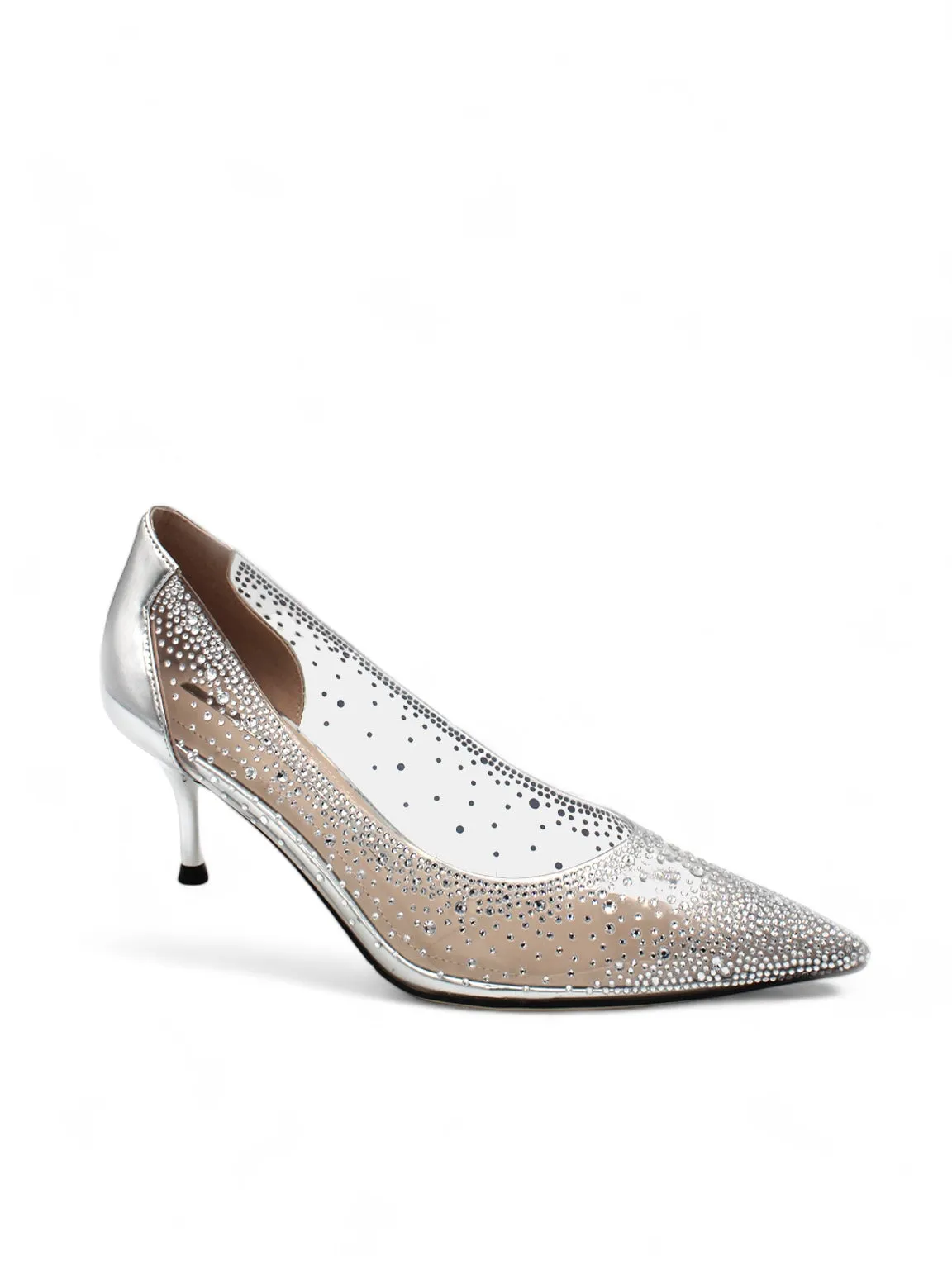 Starry Night Crystal Vinyl Pumps