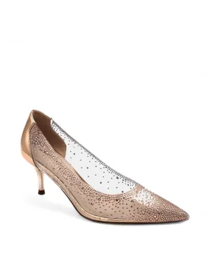 Starry Night Crystal Vinyl Pumps
