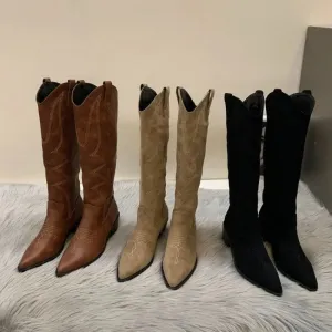 Stella |  Elegant Slip-On Winter Boots