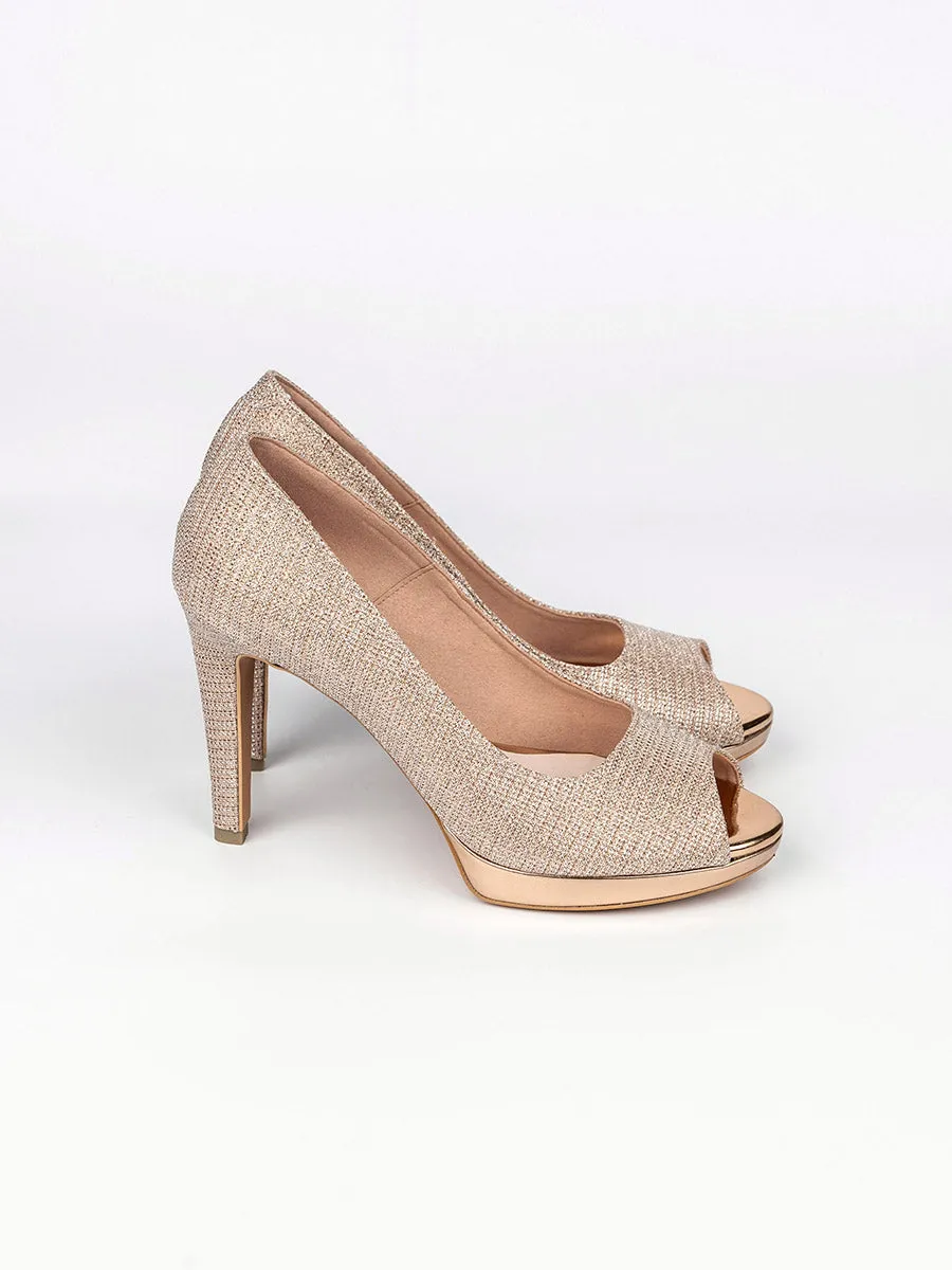 STELLA peeptoes platform heels