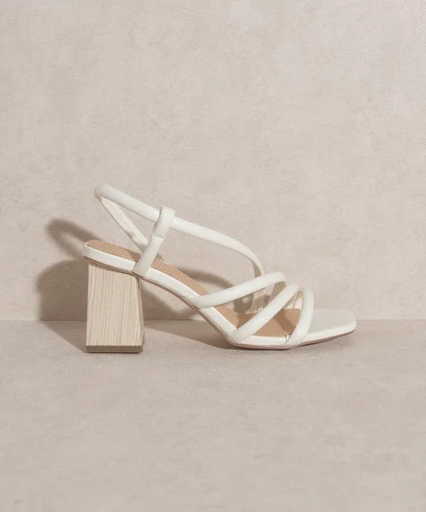 Strappy Block Heels