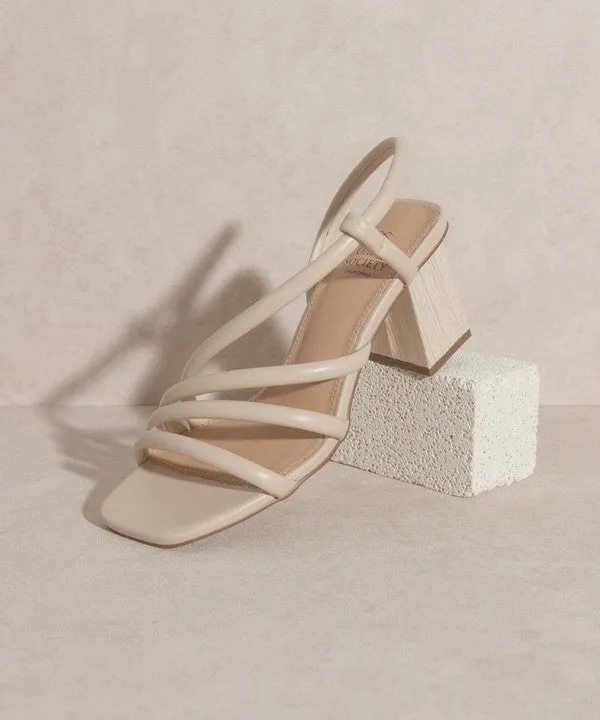 Strappy Block Heels